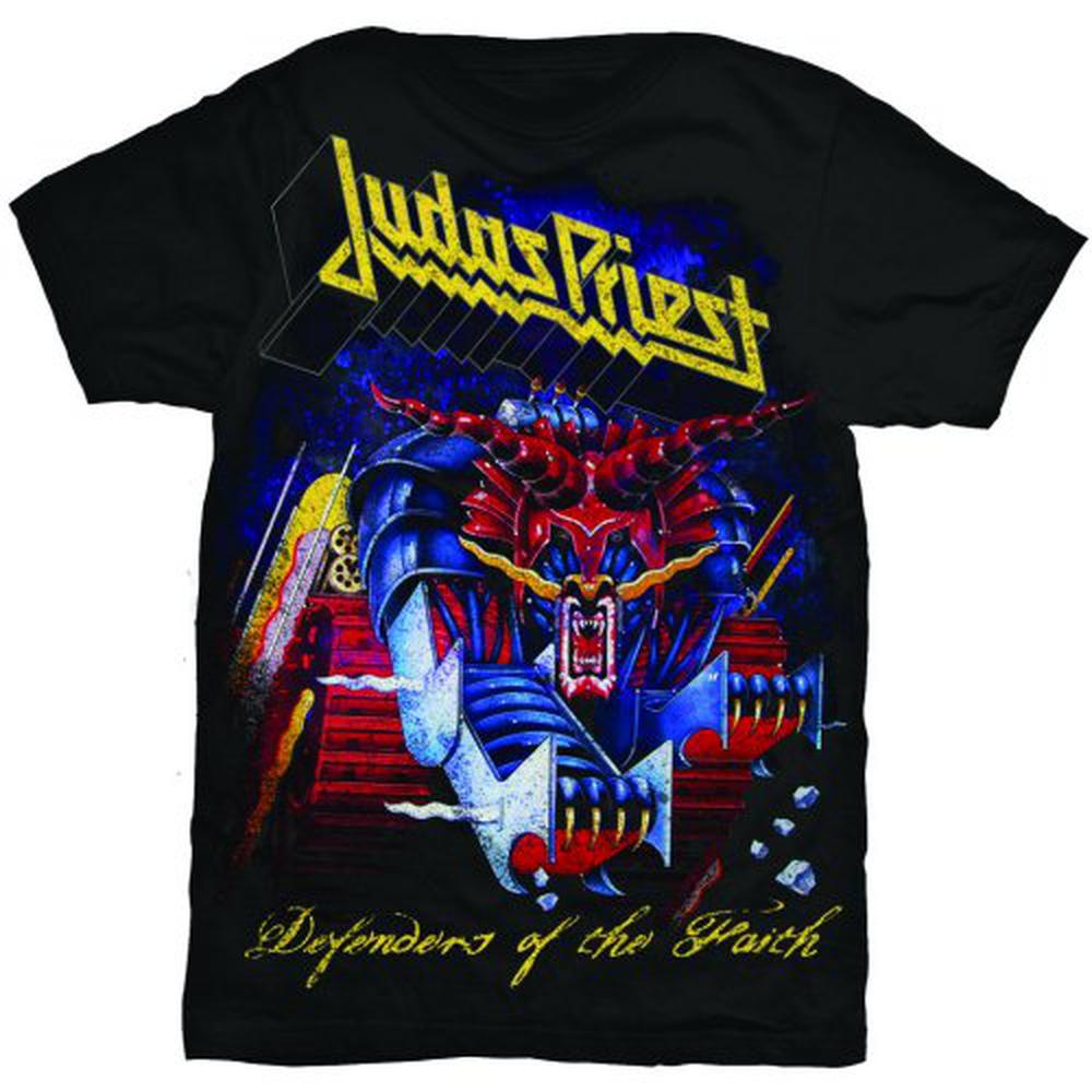 Judas Priest - Defender Of The Faith Tshirt Homme - Noir